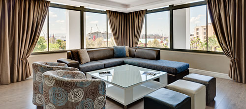 Lodge Lounge - Protea Hotel Breakwater Lodge - V & A Waterfront, Cape Town
