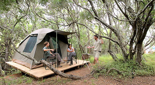 Overnight Bush Camp Experience - Kariega Game Reserve, Eastern Cape, South Africa